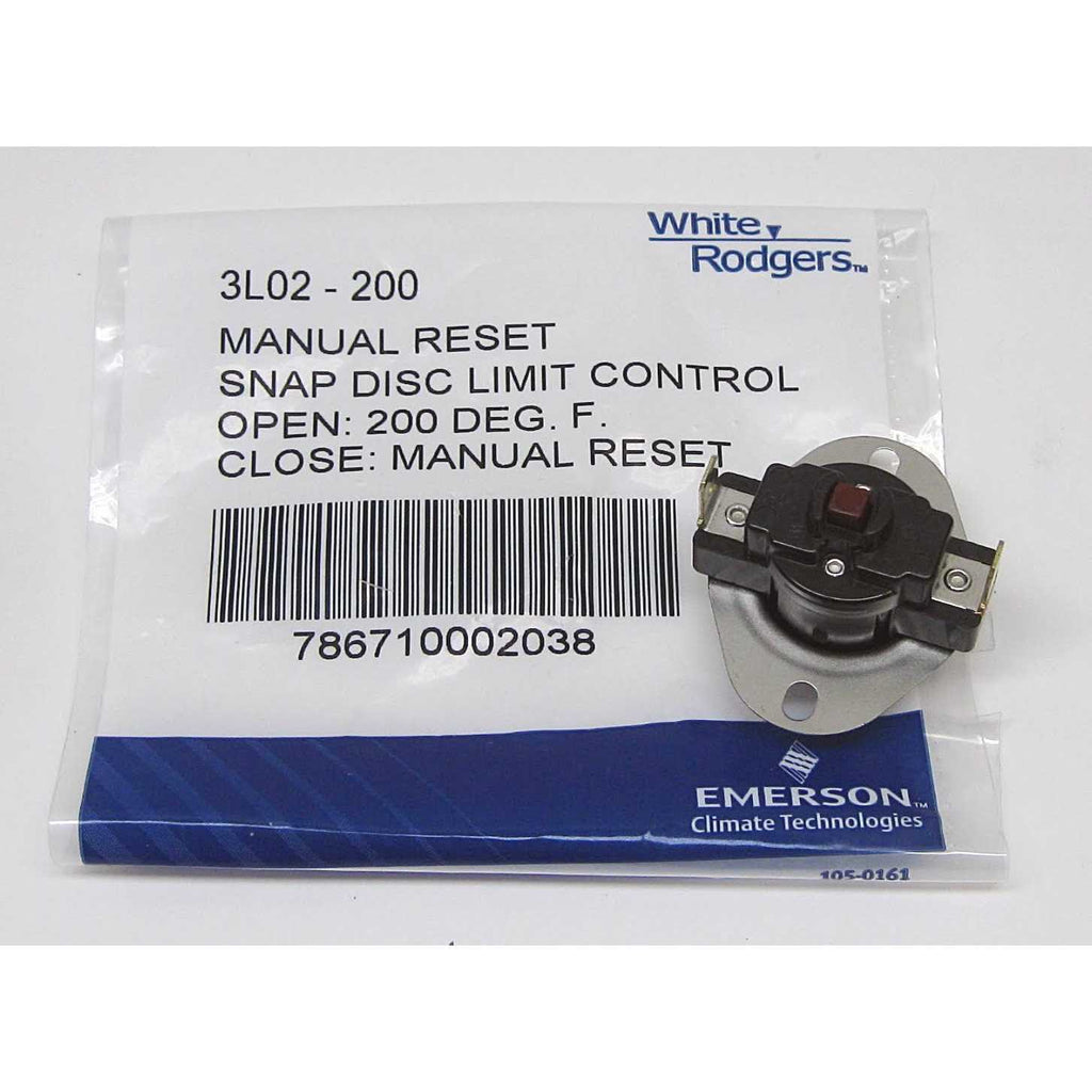 White-Rodgers 3L02-200 Snap Disc Limit Control - Shop Hardware Tools Online Store
