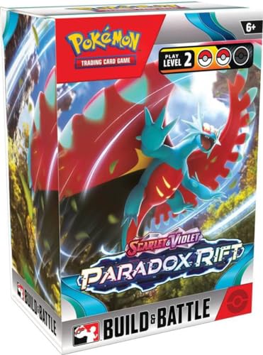 Pokemon Scarlet & Violet 4 Paradox Rift Booster Build & Battle Box P49569