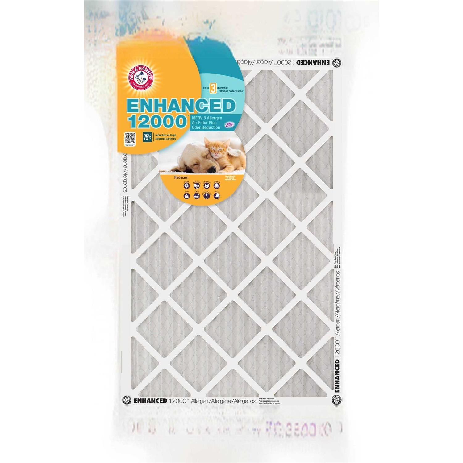 Arm & Hammer Enhanced 12000 Allergen Air Filter K233