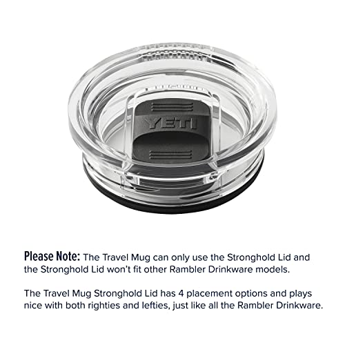 YETI Rambler 20 oz Stainless Steel Travel Mug with Stronghold Lid L9345