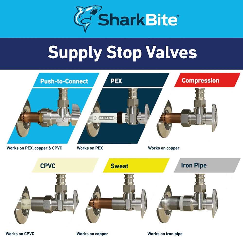 Sharkbite Brass 1/2-in x 3/8-in Compression Quarter Turn T66934
