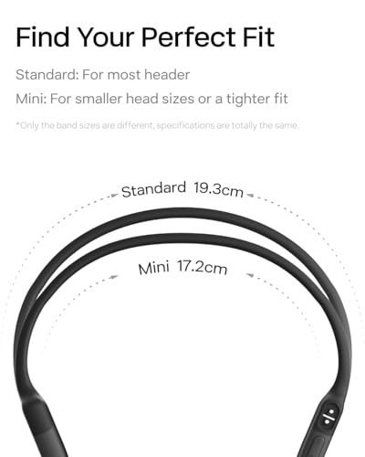 SHOKZ OpenRun Open-Ear Bone Conduction Sport Headphones, Sweat Resistant, Black B872