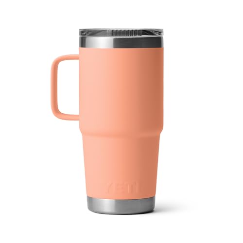 YETI Rambler 20 oz Stainless Steel Travel Mug with Stronghold Lid L9345