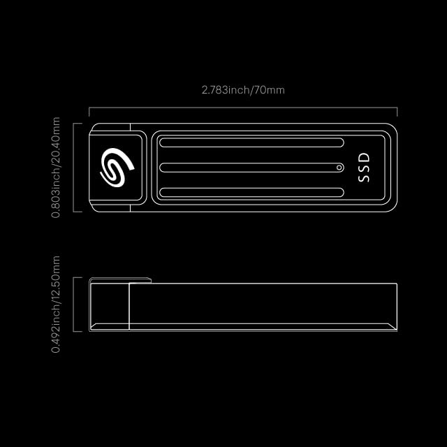 Seagate Portable 2TB External Hard Drive HDD USB 3.0 B271