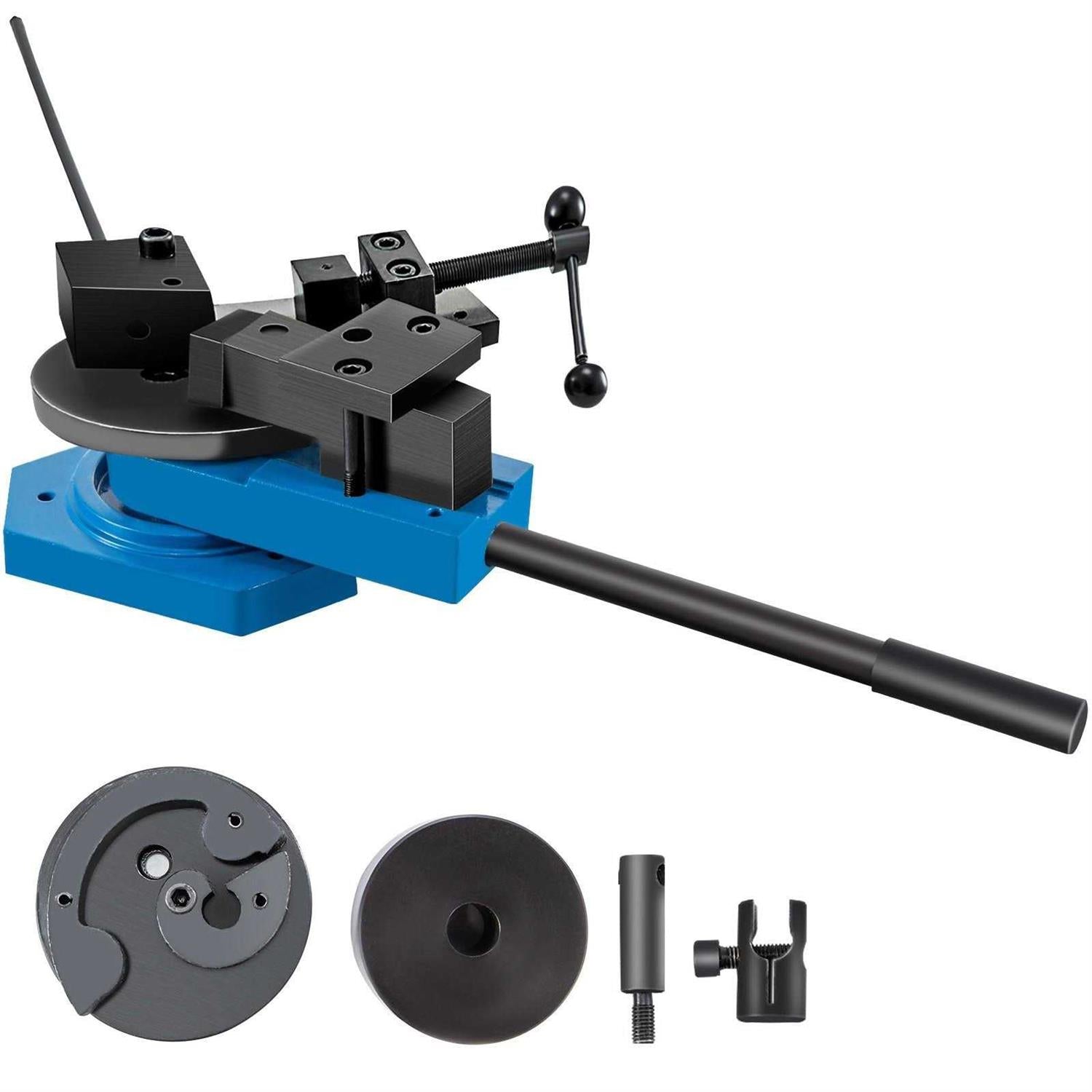 VEVOR SBG-40 Metal Scroll Bender High-Hardened Steel Scroll Bender Combination of Scroll Radius and Angle Bending Universal Metal Rod Bender - Shop Hardware Tools Online Store