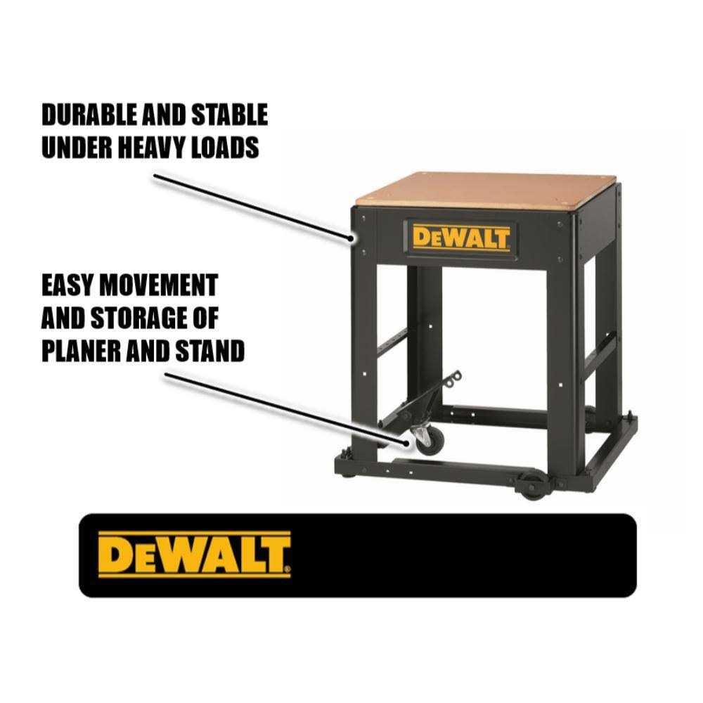 DEWALT Mobile Planer Stand DW7350 J2427