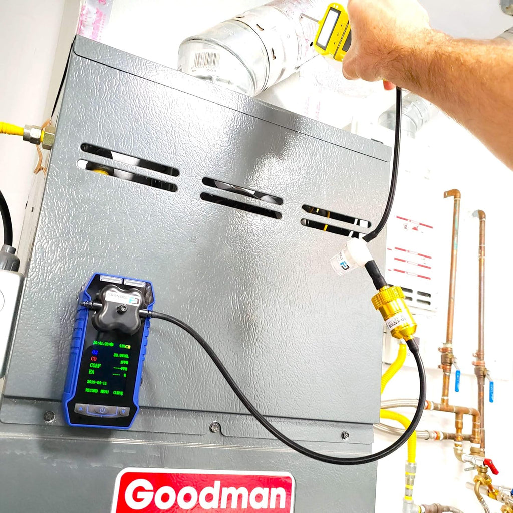 Residential Combustion Analyzer by Forensics with CO, O2, NOx Filters and Data Logging Z37494