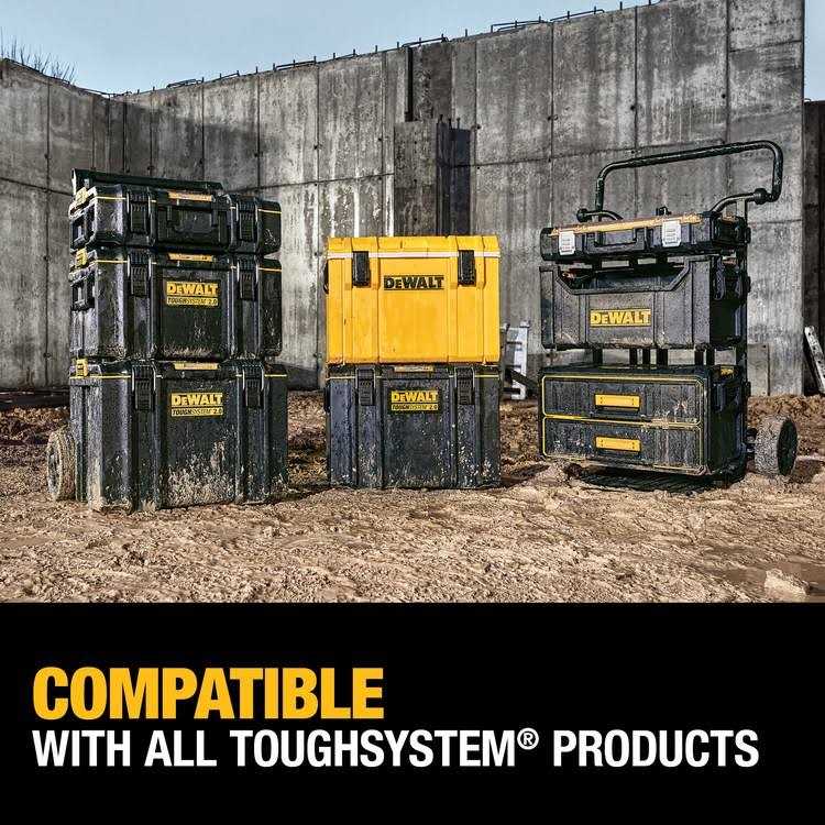 DEWALT ToughSystem 2.0 Rolling Tool Box DWST08450 V8925