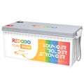 Redodo 12V 300Ah LiFePO4 Battery 200A BMS Lithium Battery for off-Grid, Home System, RV