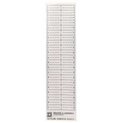 Square D LSDL Load Center Qo+Hom Directory Label 1/42 W845261