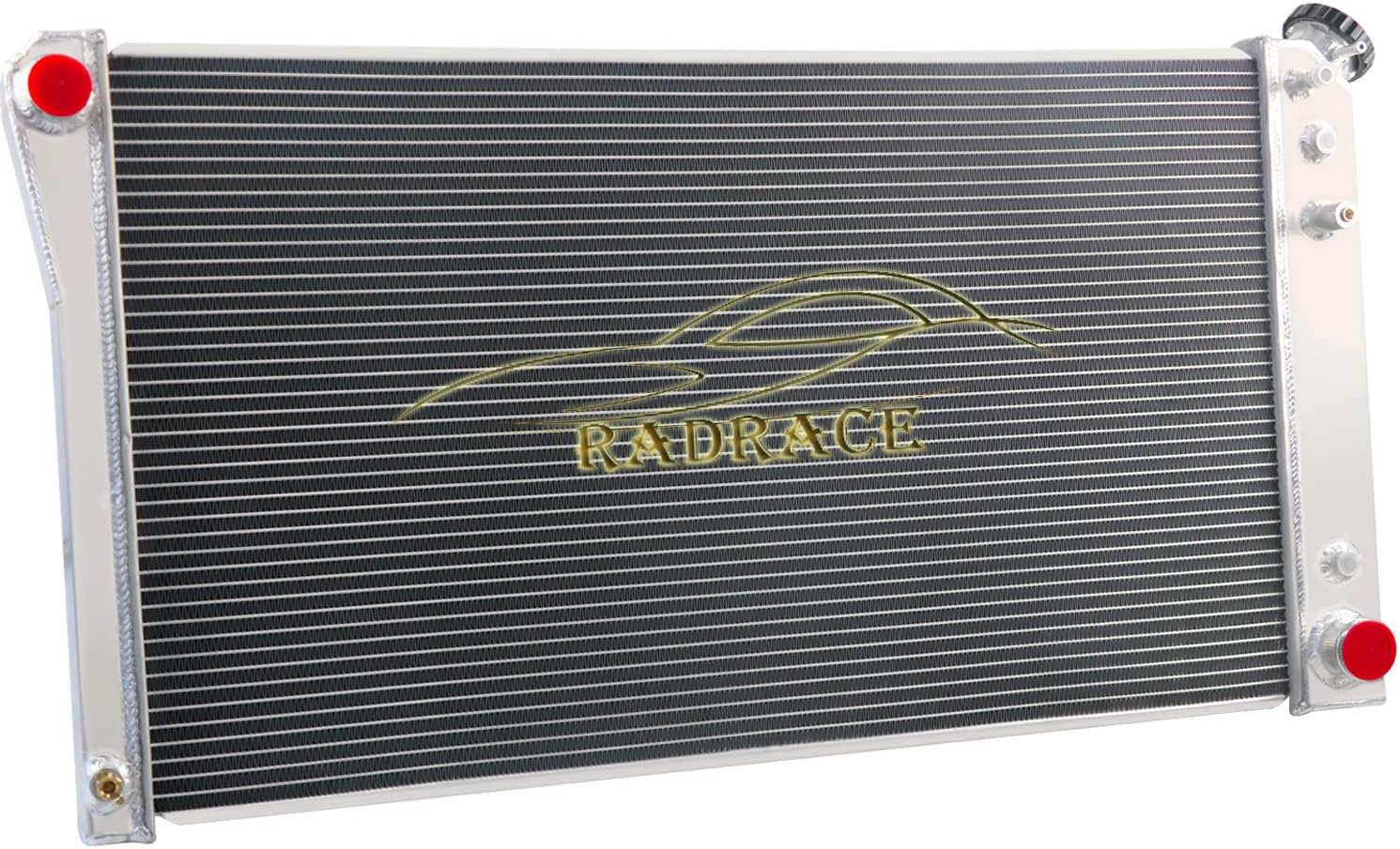 RadRace 4 Row Aluminum Radiator for 1991-1993 Chevy Caprice Buick Roadmaster W9571