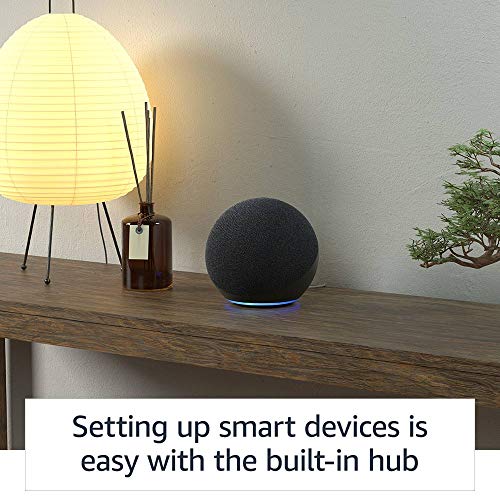 Amazon Echo Alexa speaker with premium sound, Charcoal M86777