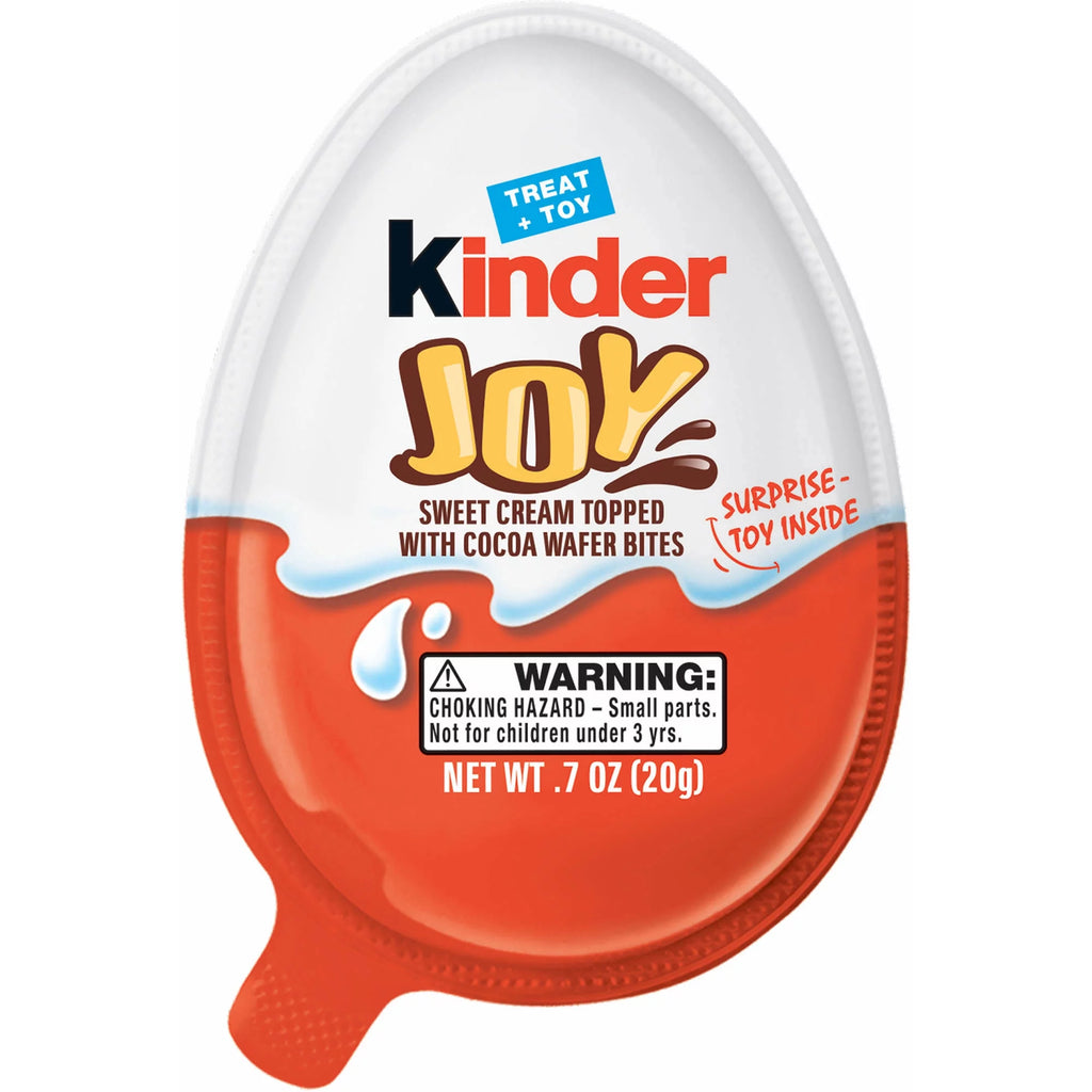 Kinder Joy Chocolate Surprise Egg 0.7oz 12pk R682