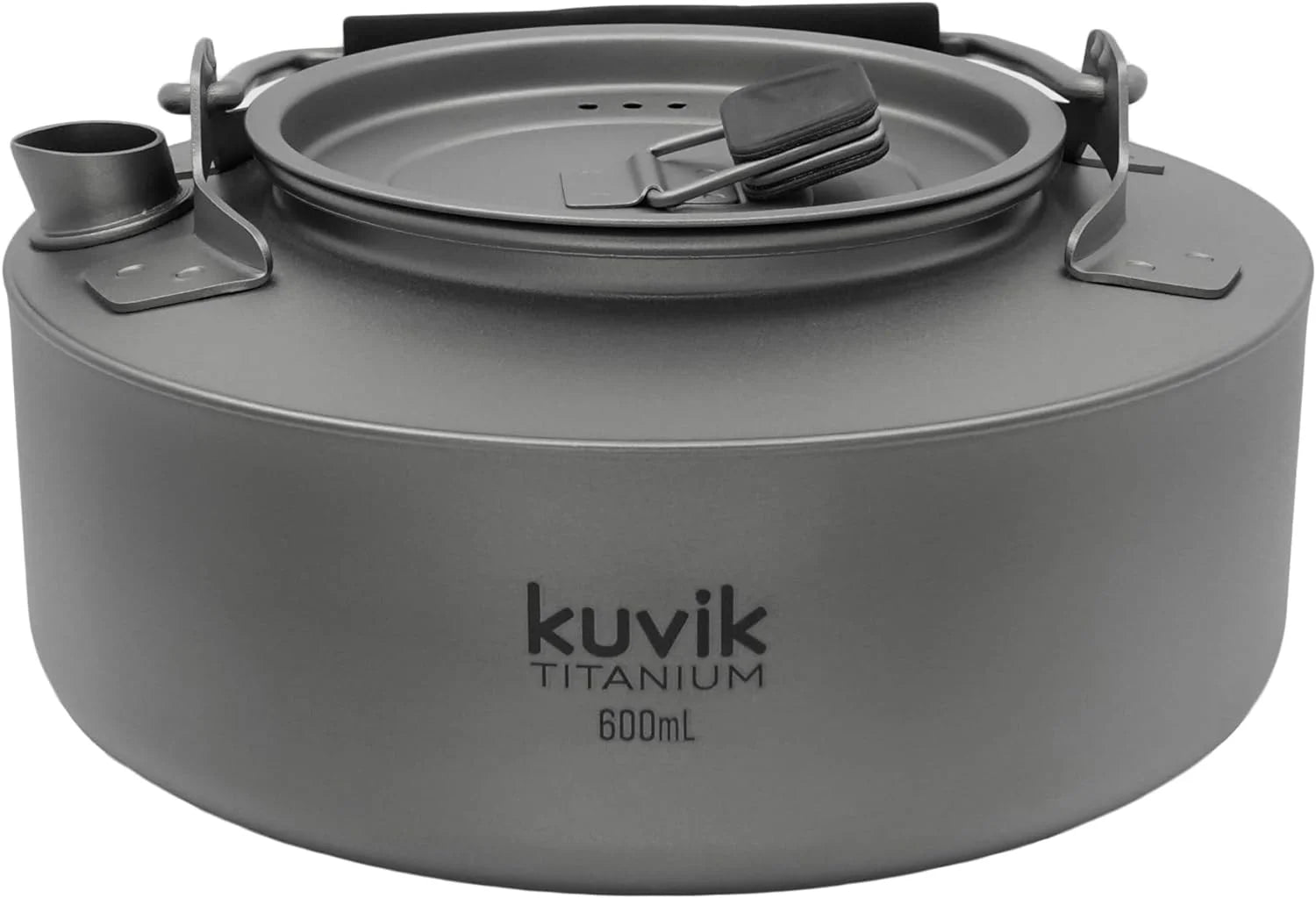 Kuvik 600ml (20.3 oz) Titanium Kettle for Backpacking and Camping D718