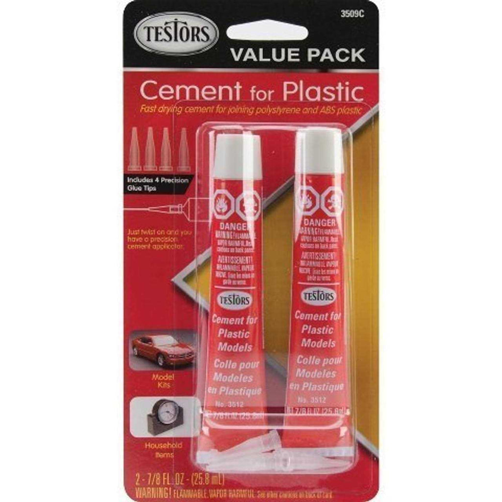 Testors Cement for Plastic Value Pack P82571