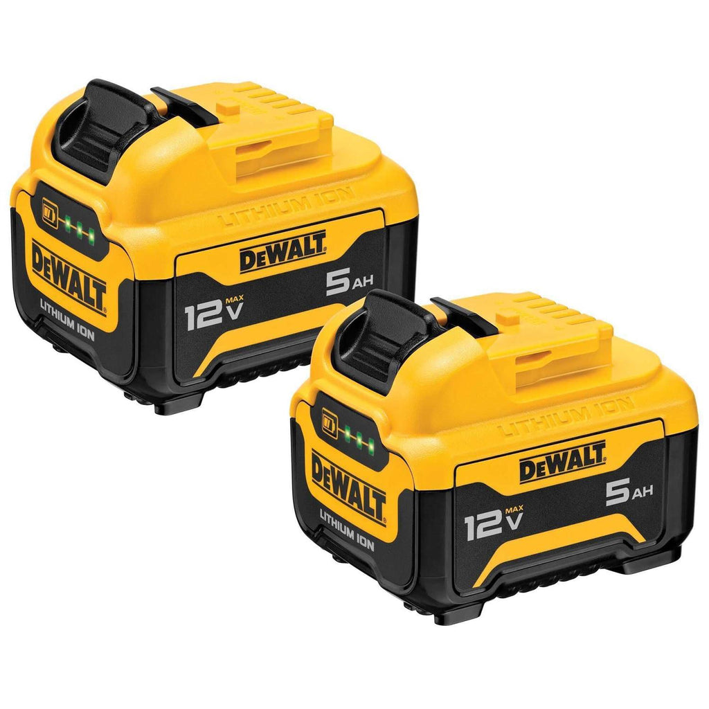 DEWALT 12V MAX 5.0Ah Lithium Ion Battery DCB126-2 - Shop Hardware Tools Online Store