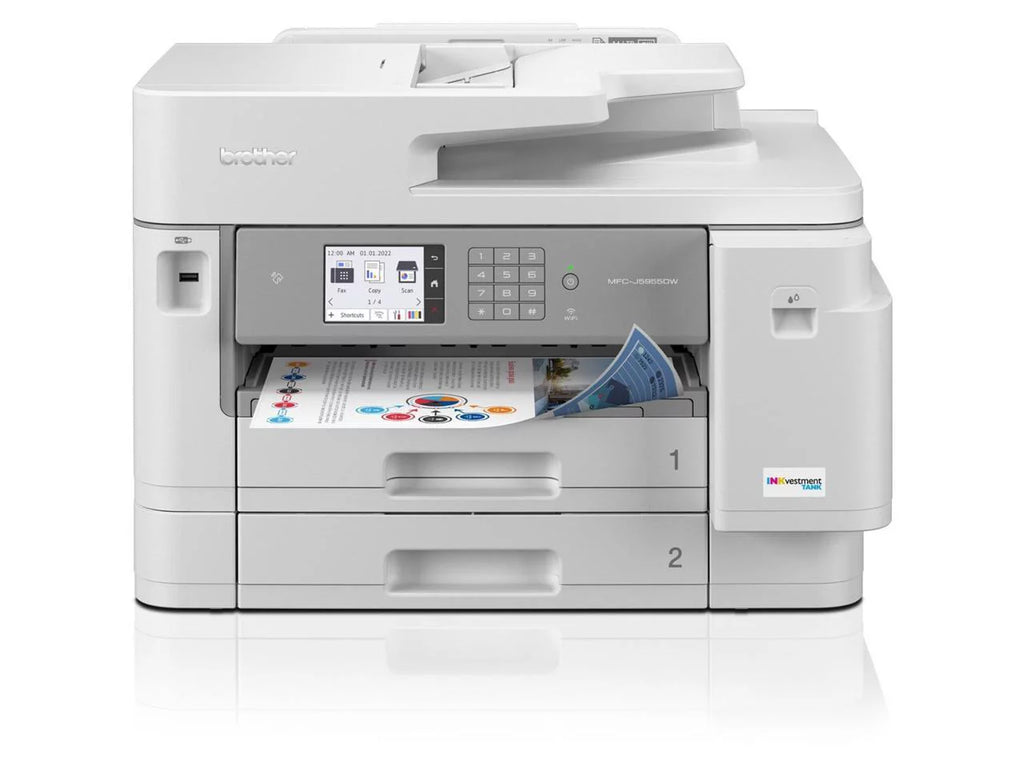 Brother INKvestment Tank MFC-J5955DW Wireless Multifunction Printer U96892