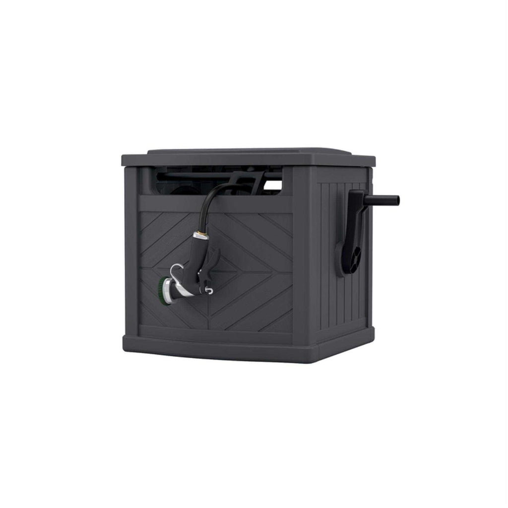 Suncast 150 ft. Gray Hideaway Hose Reel Y590