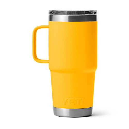 YETI Rambler 20 oz Stainless Steel Travel Mug with Stronghold Lid L9345