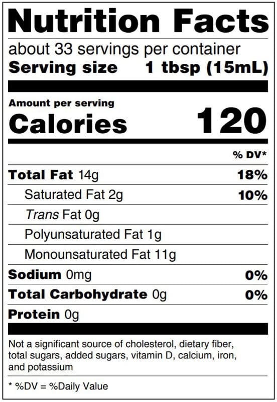 P.J. KABOS USDA Organic Greek Extra Virgin Olive Oil, 16.9 oz Bottle U512