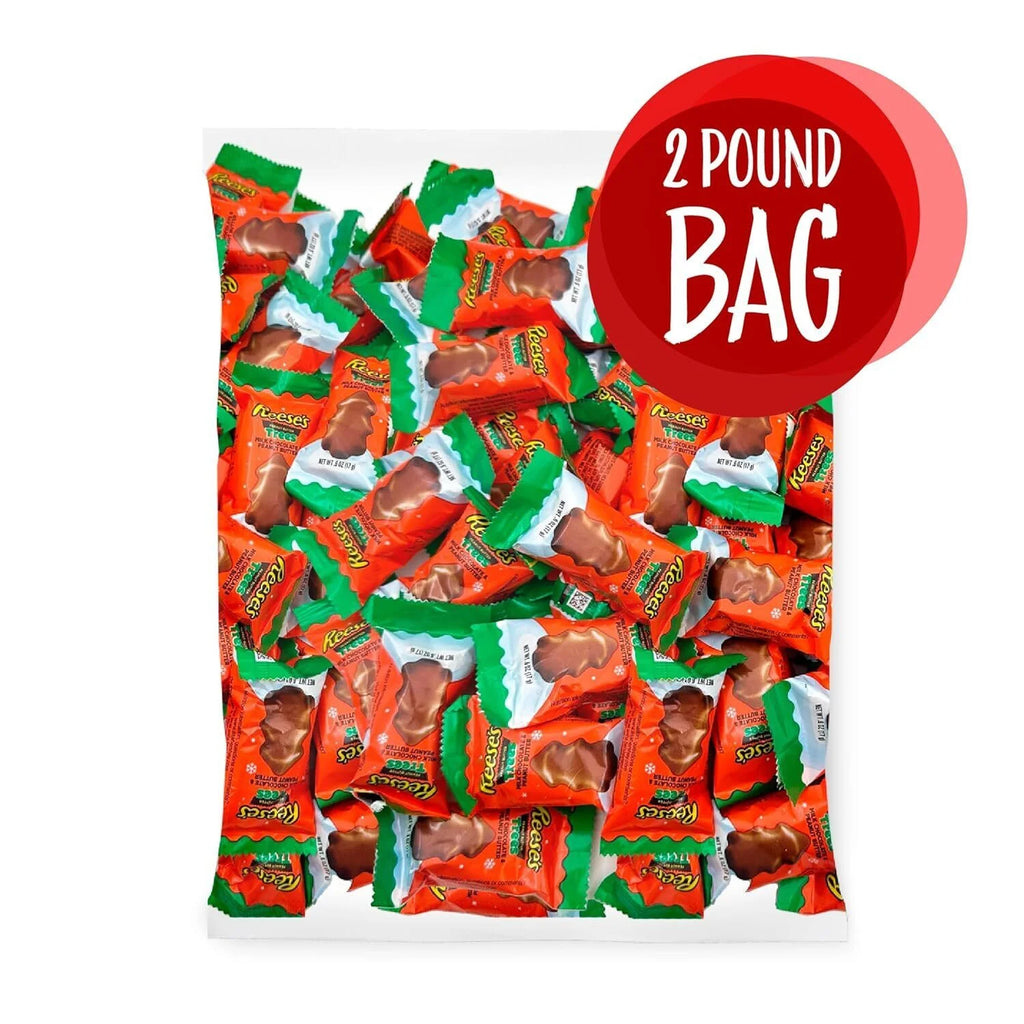 Reese's Milk Chocolate Peanut Butter Trees Christmas Candy, 2 Lbs U128