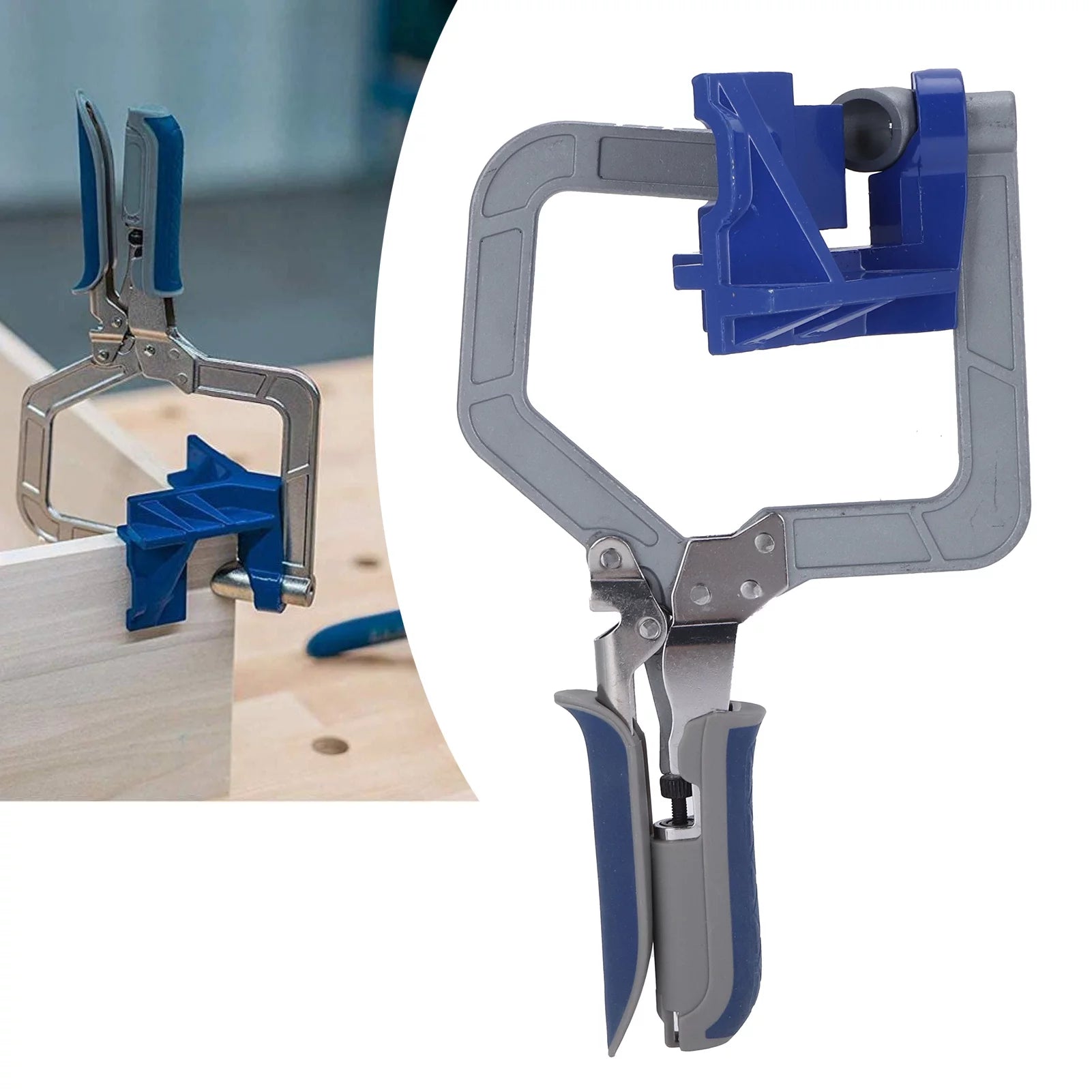 90° Corner Clamp Woodworking Picture Frame Quick Fixed Clip U74015