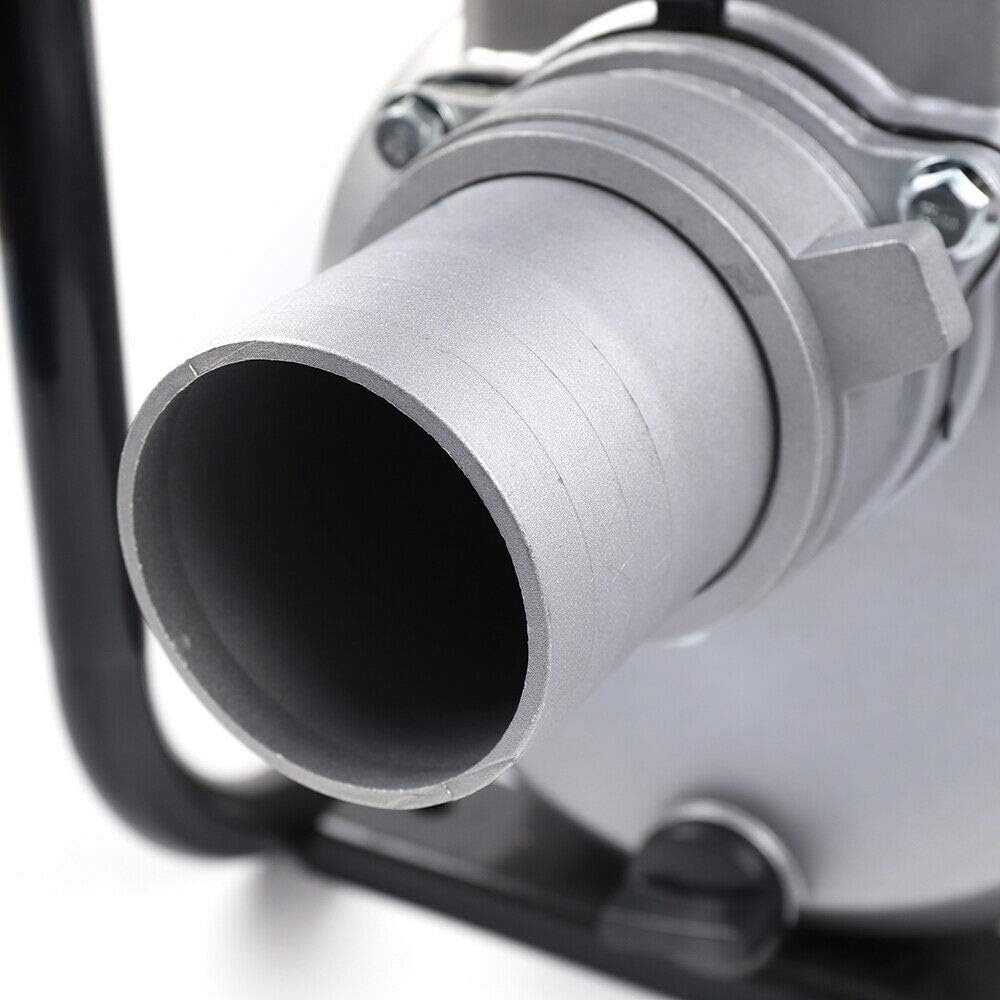 DNYSYSJ 3 Inch Gasoline Water Pump, 210CC Semi-Trash Clean Water Transfer Pump C41033