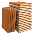 Simply Genius (20pk) A5 Hardcover Journal Notebook, 5.7x8.4, Brown