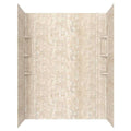 American Standard Ovation 32 in. x 60 in. x 72 in. 5-Piece Glue-Up Alcove Shower Wall Set in Beige Parchment - Shop Hardware Tools Online Store