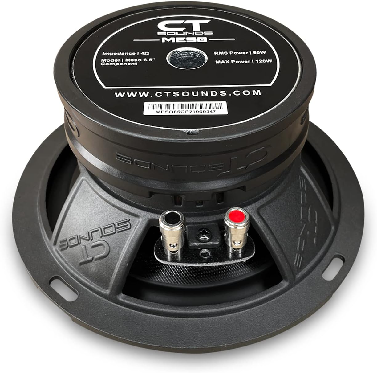 CT Sounds Meso 6.5" 320 Watt 2-Way Component Car Speaker Set Q718