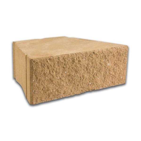 Rockwood Retaining Walls Sapphire 6 in. H x 17.25 in. W Concrete Retaining Wall Block E62386