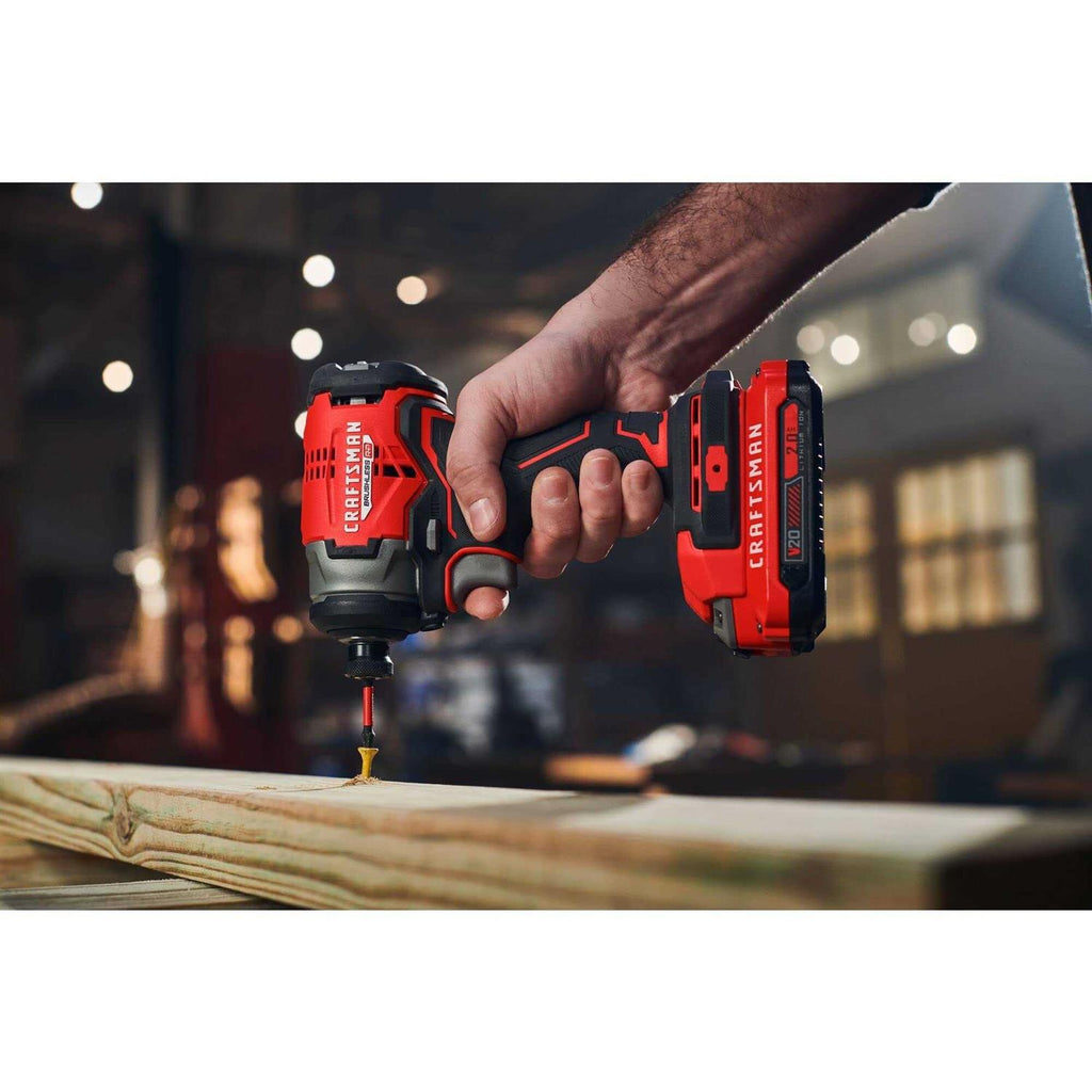 Craftsman V20 Brushless RP Cordless 2 Tool Combo Kit Y138132