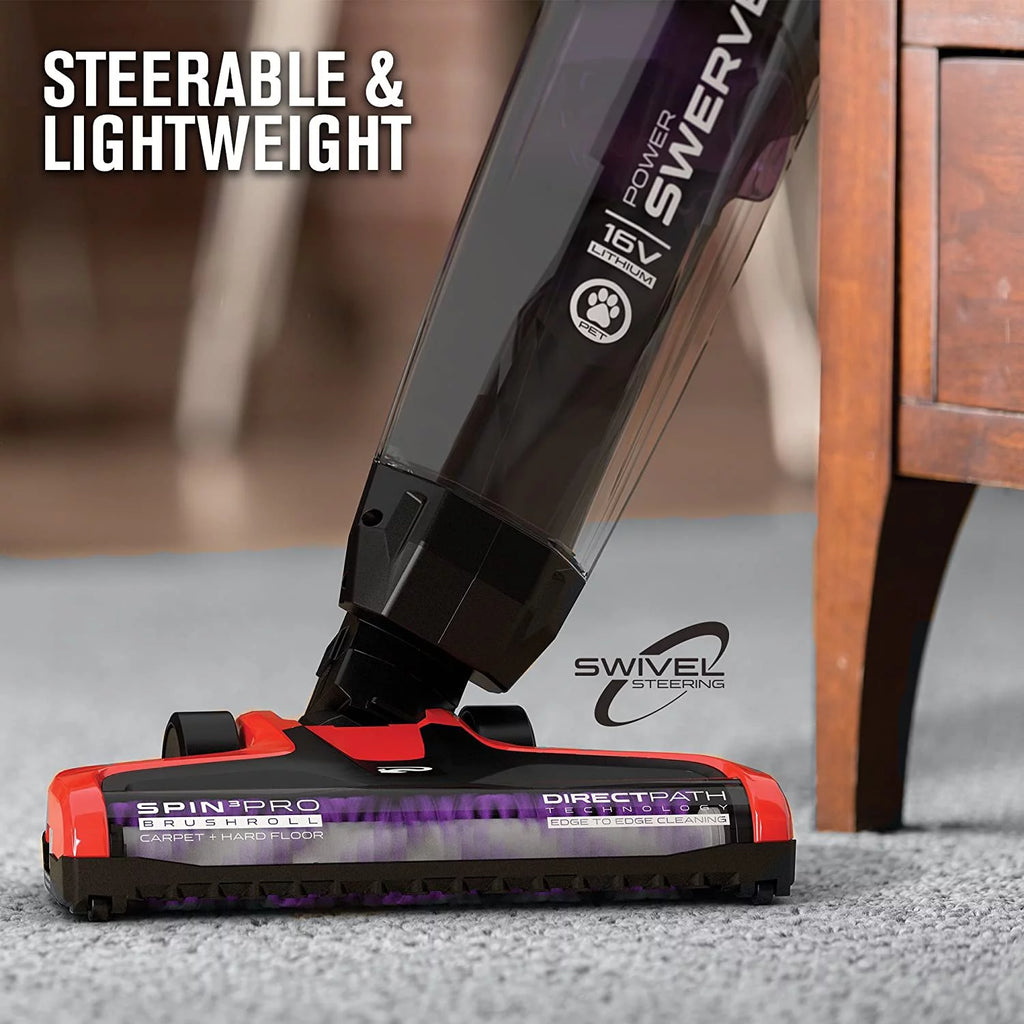 Dirt Devil Power Swerve Pet BD22052 Red Y2305