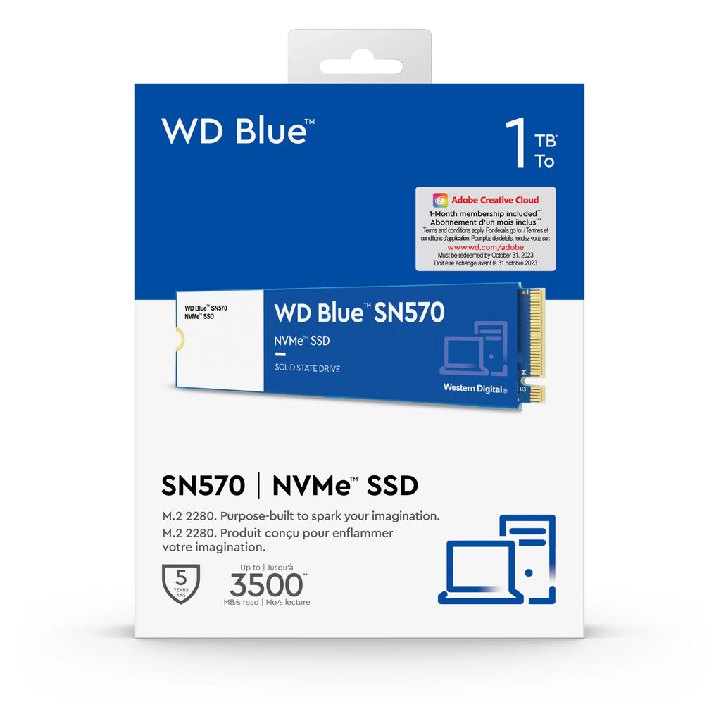 WD Blue 1TB SN570 NVMe SSD N1171