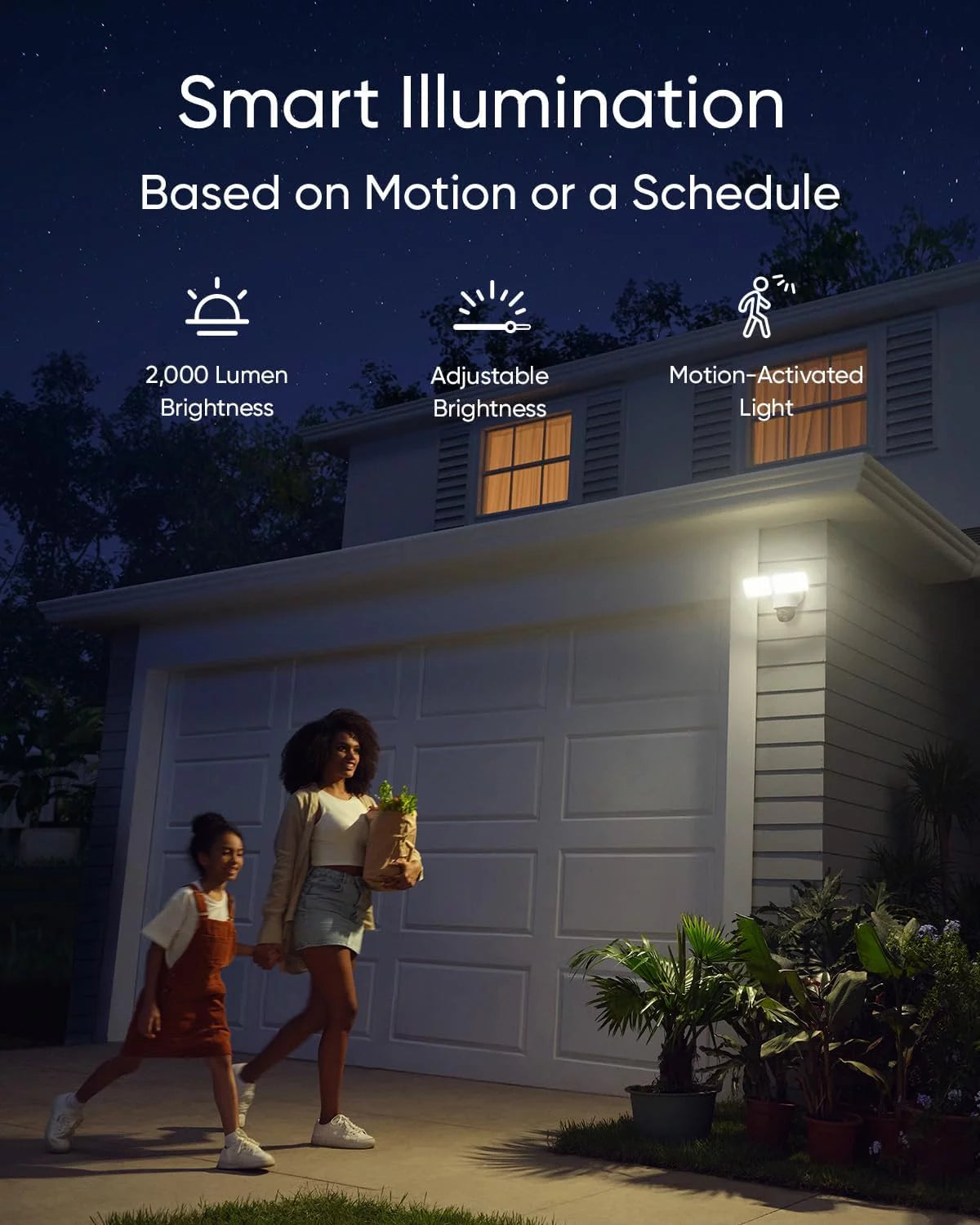 eufy Security Floodlight Camera E340 Wired with HomeBase 3, Dual Camera, 360° Pan and Tilt K174964