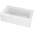 Delta Classic 500 60 in. L x 32 in. W Left Drain Rectangular Alcove Bathtub - Shop Hardware Tools Online Store