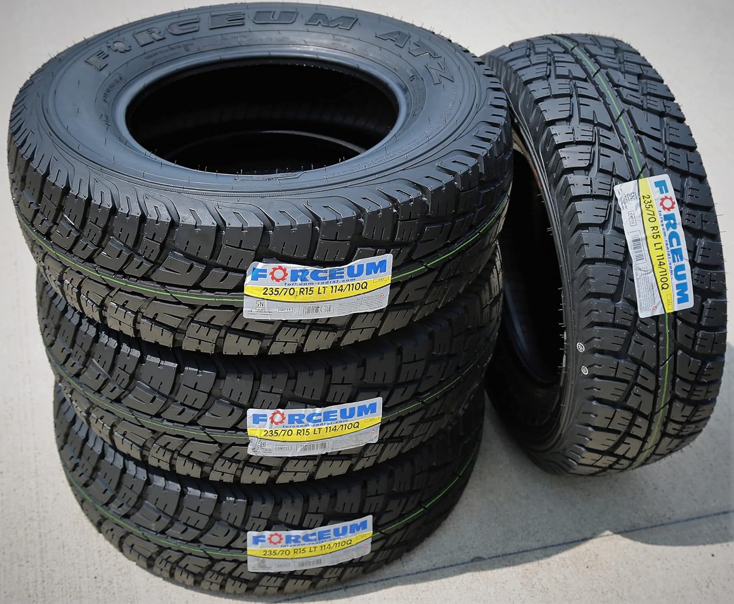 Forceum ATZ A/T All-Terrain Light Truck Radial Tire LT235/70R15 H48710