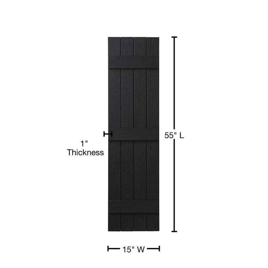 Ply Gem Closed Board and Batten Shutter K54400
