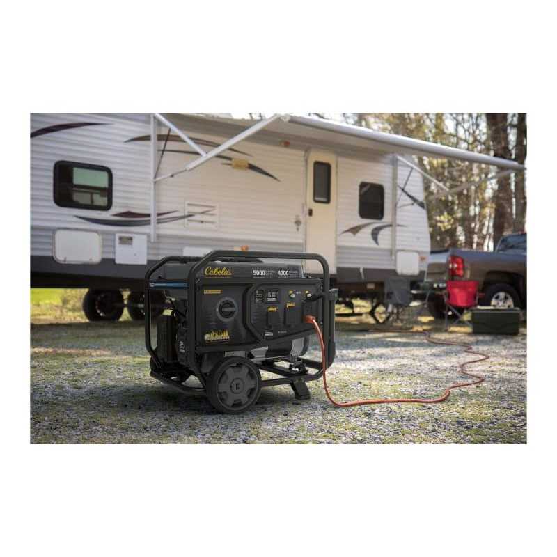 Cabela's Outdoorsman Series 5000W/4000W RV-Ready Portable Generator with CO Shield X19762