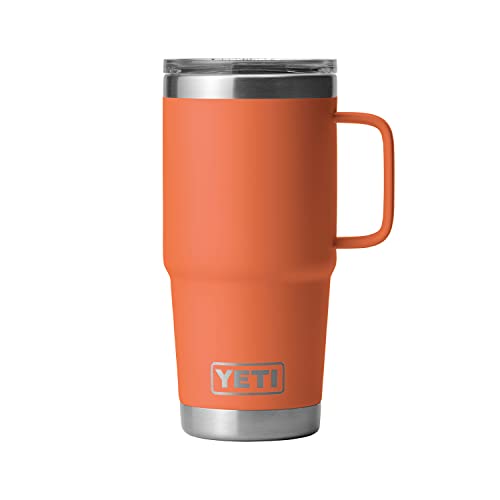 YETI Rambler 20 oz Stainless Steel Travel Mug with Stronghold Lid L9345
