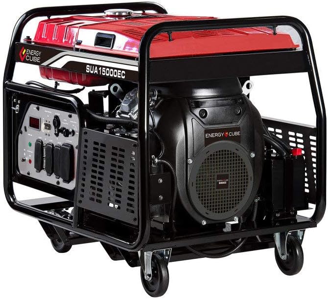 A-iPower SUA6000ED 6000 Watt Portable Generator Gas & Propane Powered Electric Start W3096