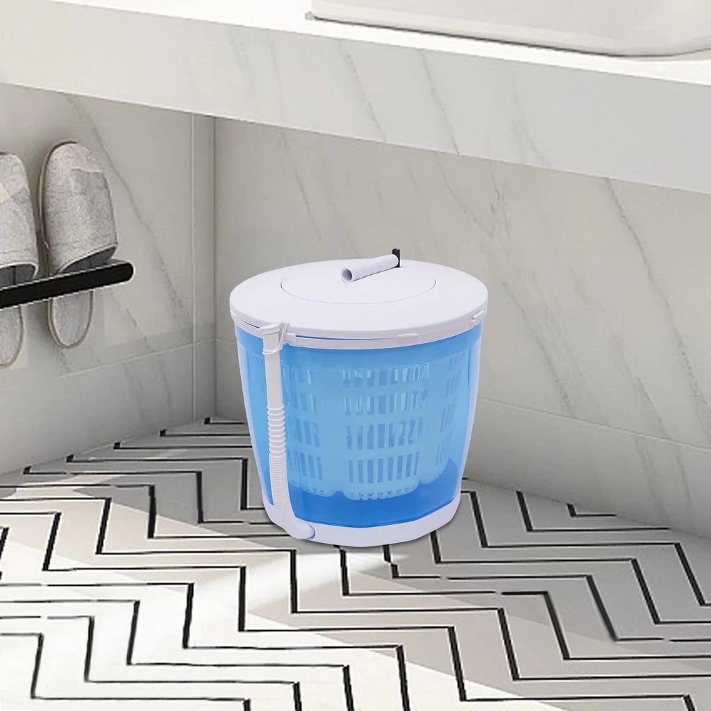 OUKANING Portable Mini Travel Clothes Dryer Hand-operated Spin Dryer B82918