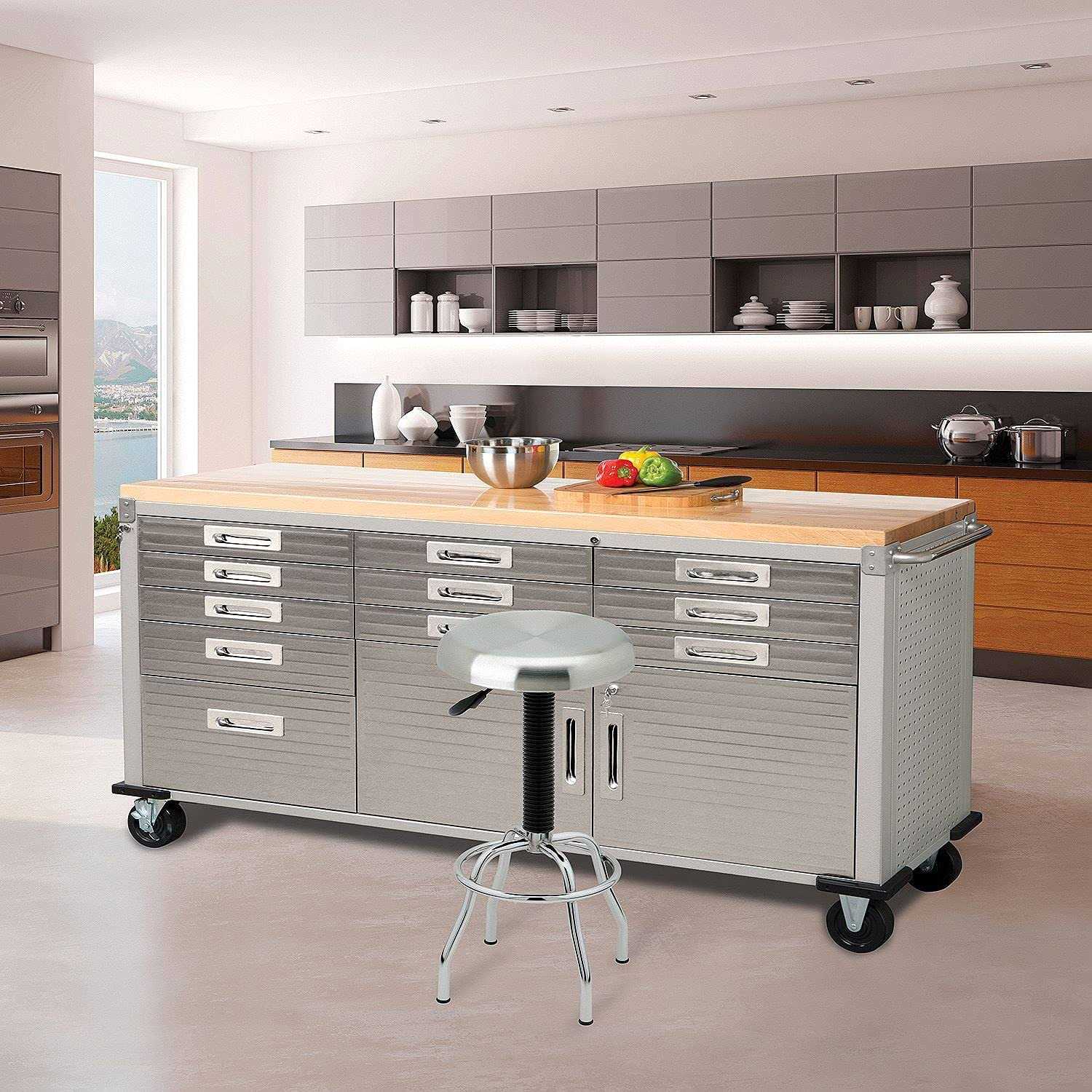 Seville Classics UltraHD Rolling Workbench B397849