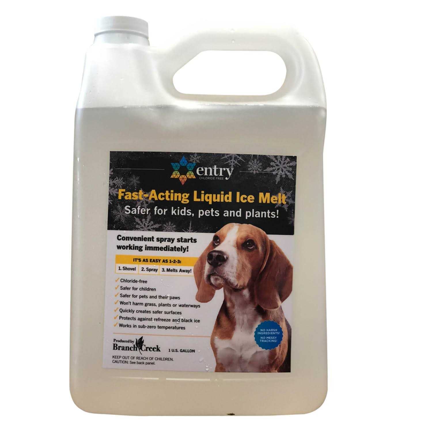 Branch Creek Entry Blended Pet Friendly Liquid Ice Melt 1 gal - Shop Hardware Tools Online Store