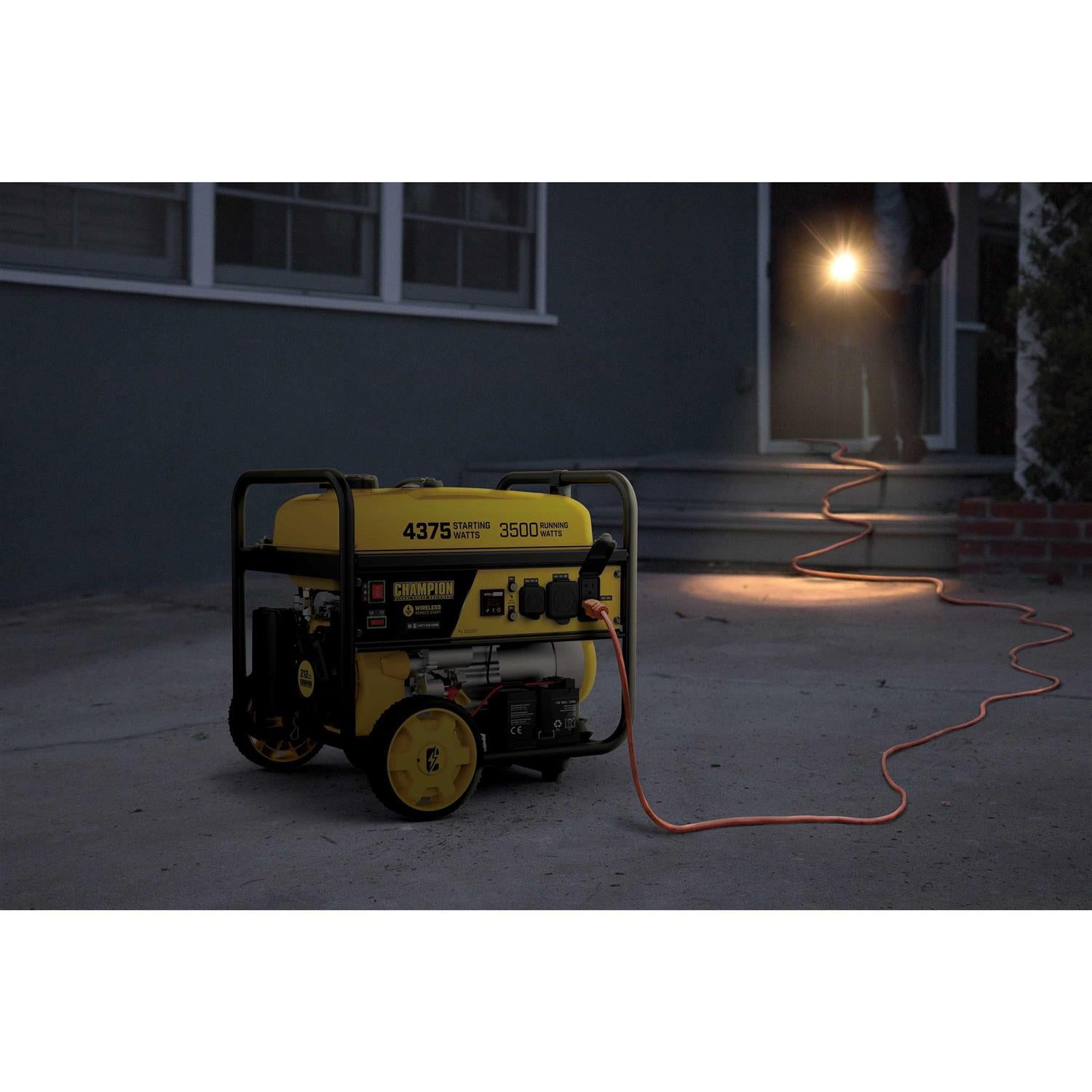 Champion Power Equipment 3500 Watt Portable Generator with Remote Start H8901