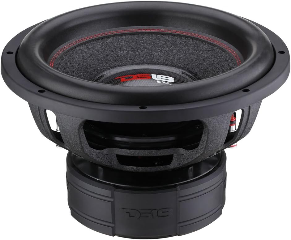 DS18 EXL-XX12.2DHE 12" Car Subwoofer 4000W Dual Voice Coil 2+2 Ohms M72040