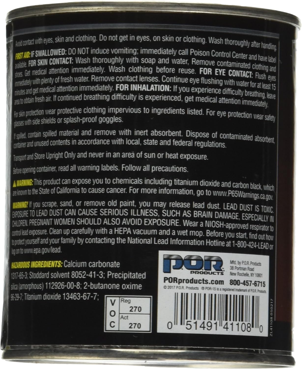POR-15 High Build Primer 1 gal Sandable Bonding Coat, Pack of 2 E5050