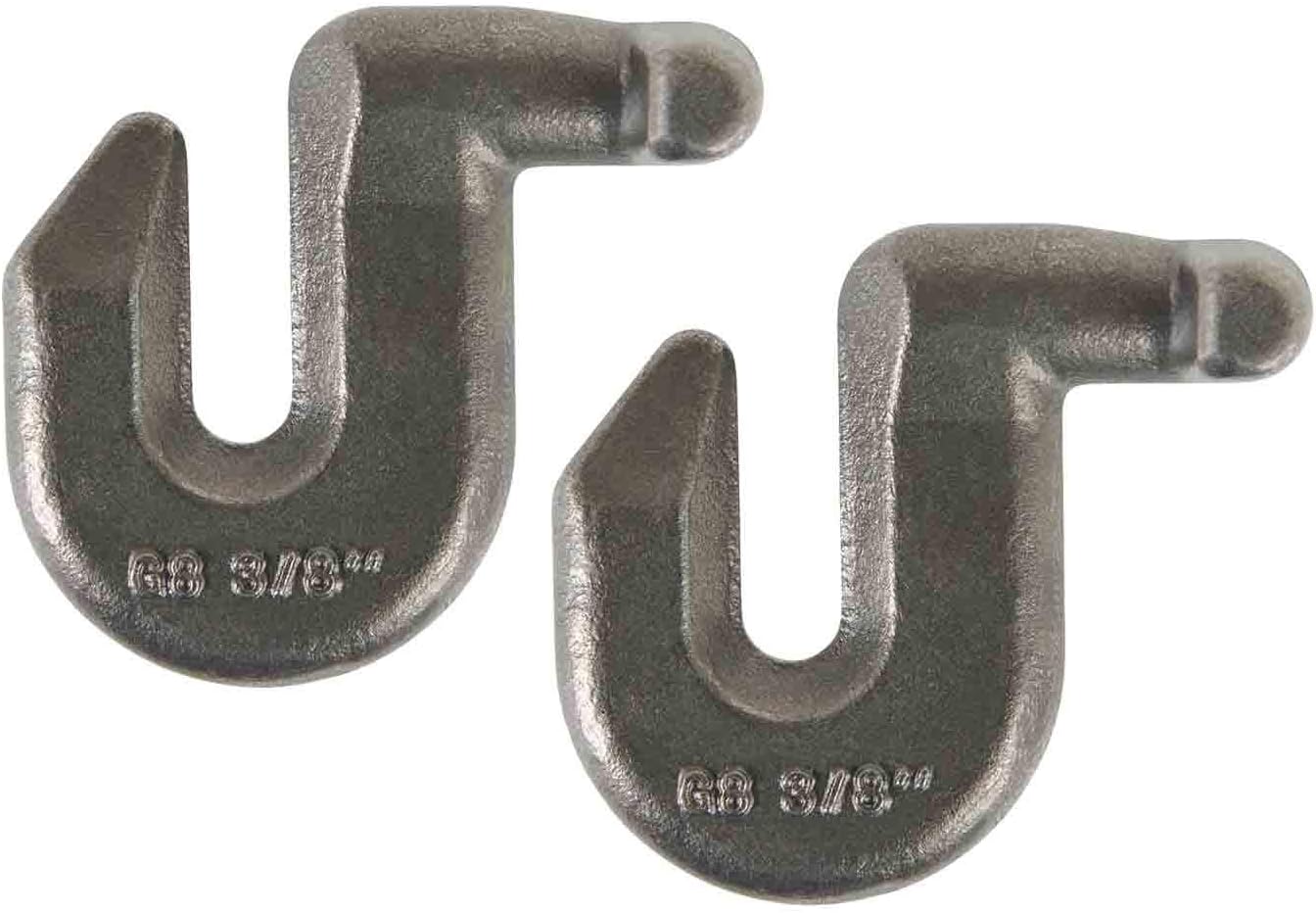 Mytee Products 3/8" Heavy Duty G80 T-Grab Hook Combo, 9000 lbs WLL (4 Pack) C421