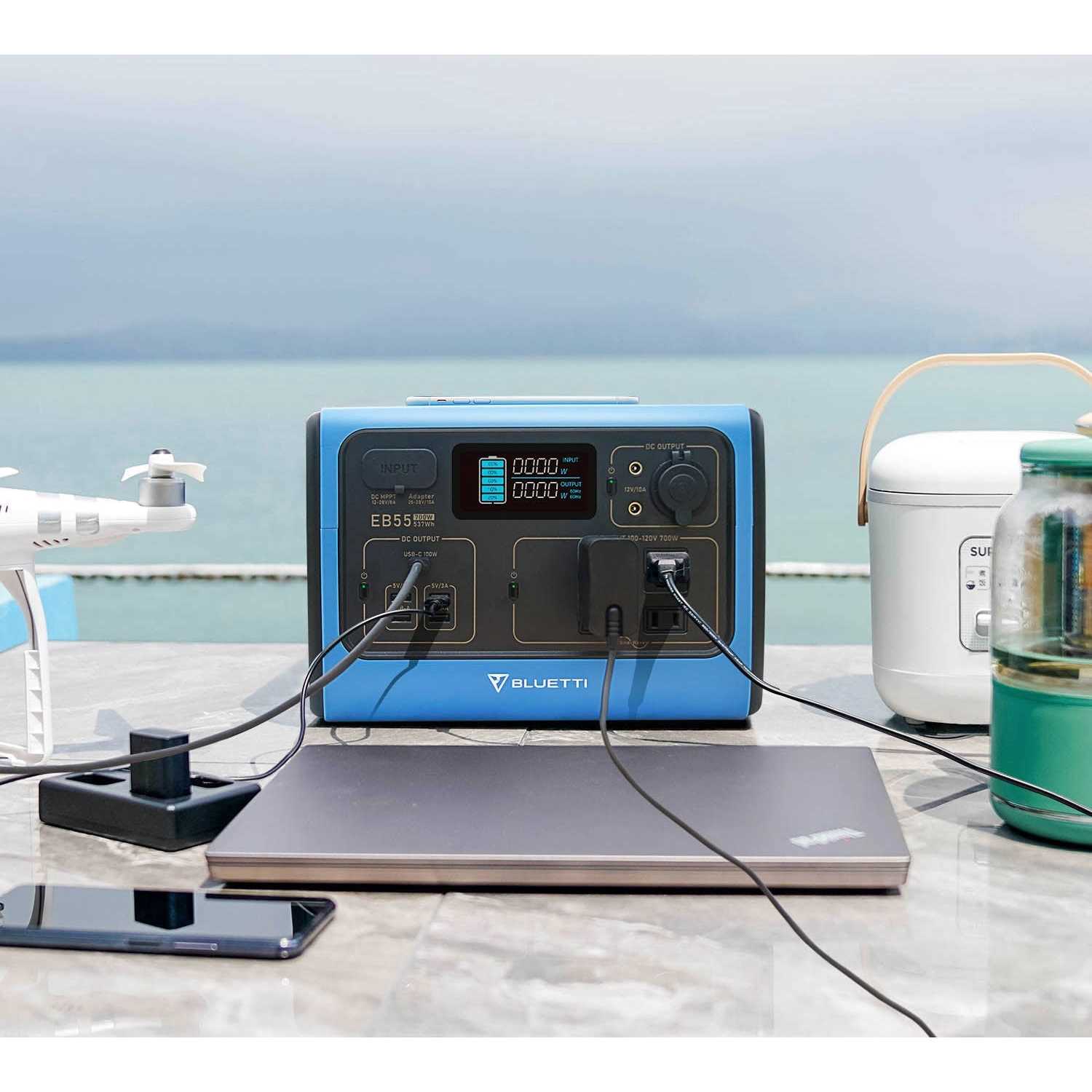 BLUETTI EB55 Portable Power Station Y629654