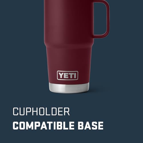 YETI Rambler 20 oz Stainless Steel Travel Mug with Stronghold Lid L9345